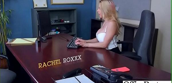  (Rachel RoXXX) Hot Sexy Girl With Big Round Boobs In Sex Act In Office clip-26
